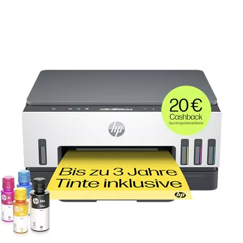 HP Smart Tank 7005 Multifunktionsdrucker mit WLAN und Duplex-Druck, 3 Jahre Tinte