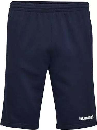 Hummel Kinder hmlGO KIDS COTTON BERMUDA Shorts, Marine