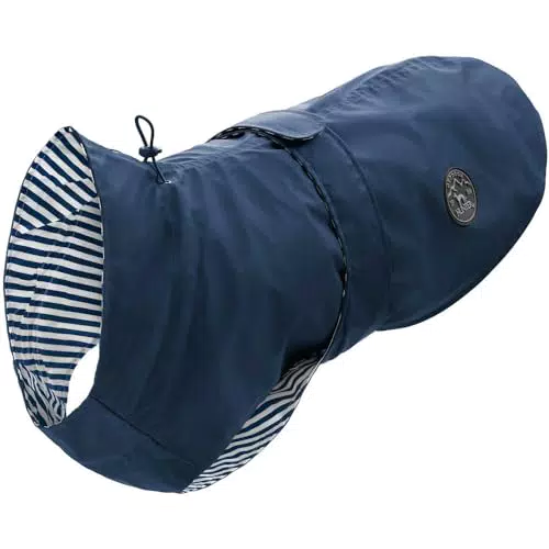Hunter Hunde-Regenmantel Milford - Blauer Regenmantel für Hunde