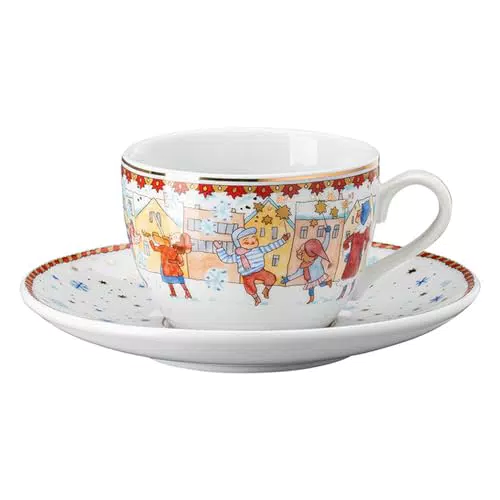 Hutschenreuther Sammelkollektion Weihnachtsklänge Cappuccino