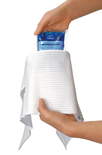 Hydas Rückenstützgürtel mit Wärmeanwendung und Wärme/Kaltepads