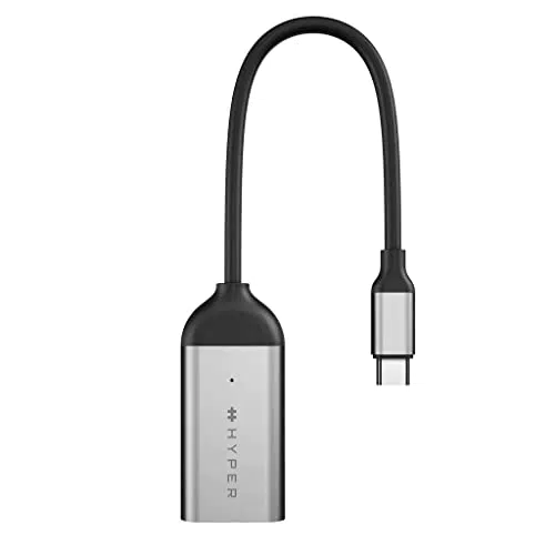HyperDrive HD-H8K-GL USB-C auf 8K 60Hz und 4K 144Hz HDMI Adapter