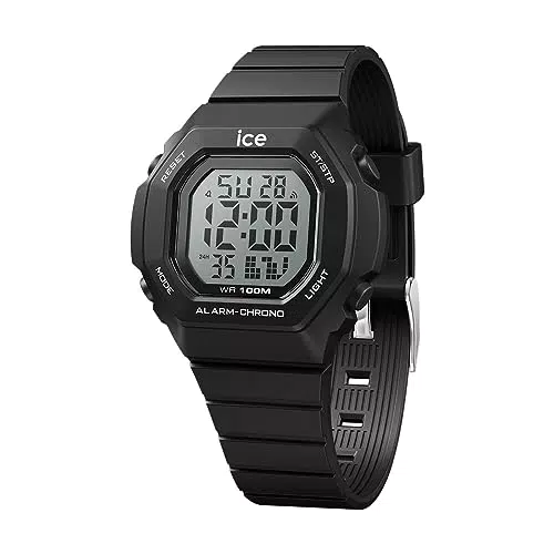 Ice-Watch Digit Ultra Gelbe Unisexuhr mit Plastikarmband