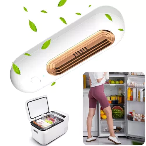 idudu Kühlschrank Deo - Tragbarer O3 Ozongenerator für Geruchsneutralisierung