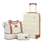 imomo Carry-On Gepäck Koffer mit Spinner Rädern - Hardside Modell 20