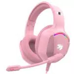 Gaming Headset mit Mikrofon für PC, Xbox, PlayStation, Switch - Stereo Surround Sound mit Noise Cancelling und RGB Licht