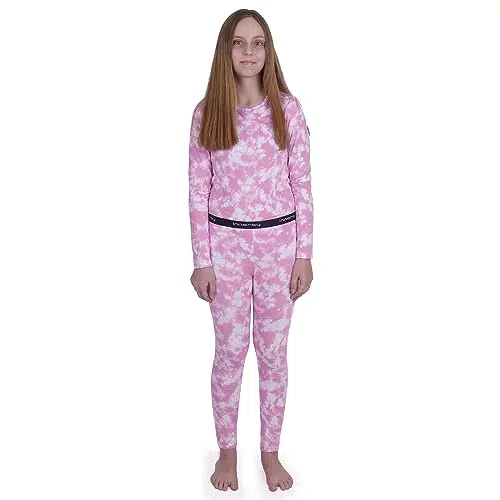 INNERSY Mädchen Thermounterwäsche für den Winter - Kinder Ski Thermowäsche