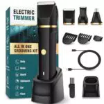 Braun Intimrasierer 3-in-1 für Herren mit Nasenhaartrimmer und Ladestation, IPX7