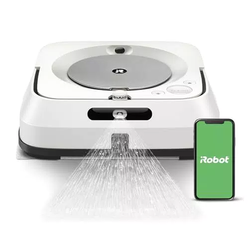 iRobot Braava Jet m6 Wischroboter mit Präzisions-Sprühstrahl