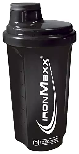 IronMaxx Eiweiß Shaker - Proteinshaker mit Drehverschluss und Mess-Skala, BPA-frei