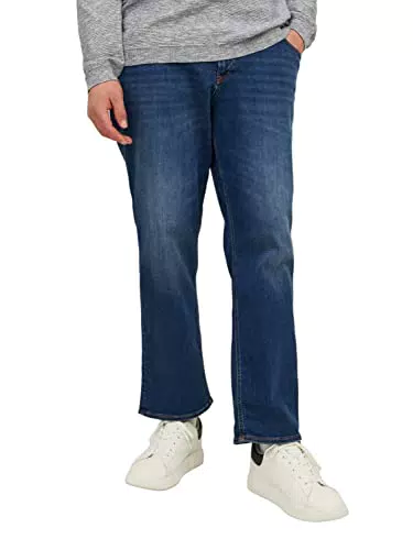 JACK & JONES Herren Jeans JJIMIKE JJORIGINAL - Relaxed Fit, Größe 54W / 32L