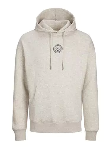 Jack & Jones Herren Kapuzenpullover JJECOSMO Sweat Hood - Braun