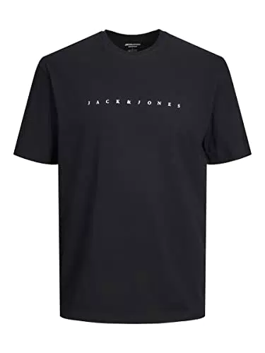 Jack & Jones Herren Jjestar Jj Tee Noos T-Shirt - Schwarz