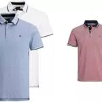 JACK & JONES Herren 2 Packung Weiche Fühle Poloshirt - Marine/Forest Night - XL