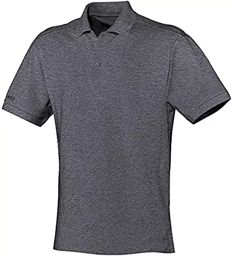 JAKO Herren Polo Classic - Blaues Herren Polo-Shirt