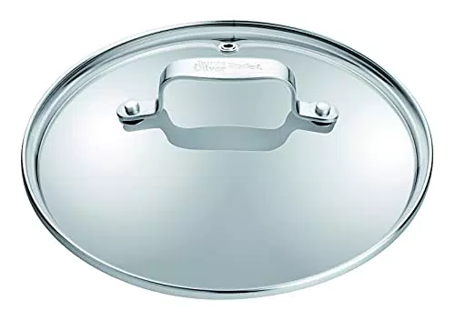 Jamie Oliver by Tefal B89987 Glasdeckel, 28 cm, Mit Edelstahlrand