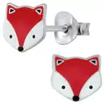JAYARE Fuchs Ohrstecker aus 925 Sterling Silber für Mädchen