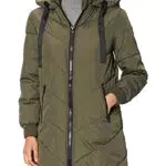 JDY Damen Jdyskylar Padded Hood Jacket Otw Noos, Forest Night