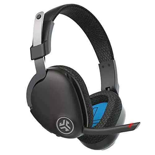 JLab JBuds Work Wireless Headset mit Mikrofon – Bluetooth Over-Ear Kopfhörer für PC