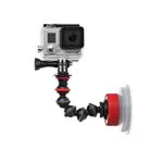 JOBY JB01329-BWW Saugnapfhalterung für GoPro und Action-Kameras mit Quick-Twist-Lock