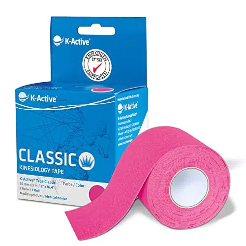 K-Active Tape Classic | Kinesiologie Tape wasserfest für Sport und Therapie