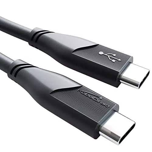 KabelDirekt USB C Kabel 2 m, Schnellladen mit 100W Power Delivery, flexibel und robust