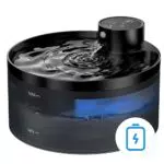 PetSafe Katzenbrunnen Kabellos mit Bewegungsmelder und hochwertiger Filtration