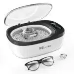 KECOOLKE Ultraschall-Schmuckreiniger mit digitalem Timer für Brillen und Ringe