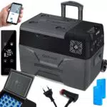 KESSER® Kompressor Kühlbox elektrisch mit APP-Steuerung und USB-Anschluss