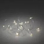 Konstsmide 1461-190 Micro-Lichterkette Innen batteriebetrieben mit 40 LED