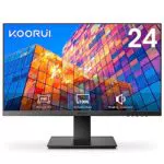KOORUI 24 Zoll FHD Monitor mit Lautsprechern, IPS, HDMI, VESA, Adaptive Sync