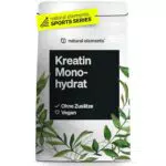 Kreatin Monohydrat – hochdosiert, vegan und ohne Zusätze – laborgeprüft