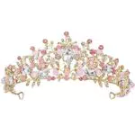 Kristall Tiara Diadem für Hochzeit und Karneval – Haarschmuck für Erwachsene und Kinder