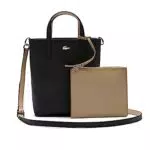 Lacoste Damen Henkeltasche VERTICAL SHOPPING BAG, Handtasche