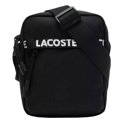 Lacoste Herren Umhängetasche Schultertasche Vertical Camera Bag