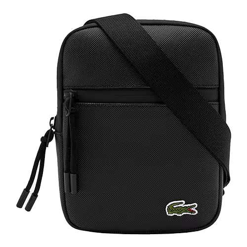 LACOSTE Herren Umhängetasche Kuriertasche S Flat Crossover Bag