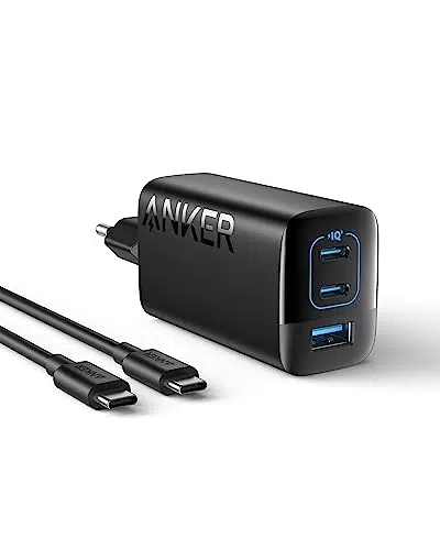 Anker 335 67W Hochleistungs-Netzteil mit PIQ 3.0 und 3-Port Schnellladegerät