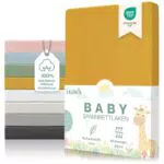 Laleni Spannbettlaken für Babybett | Oeko-TEX zertifiziert | 100% Baumwolle