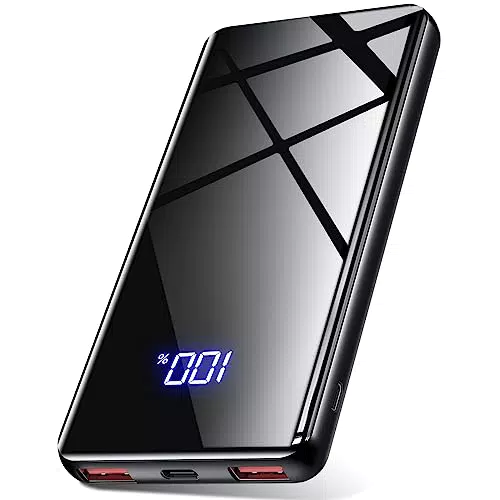 Lazci Power Bank, 22, 5W Powerbank 20000mAh mit USB-C Input & Output