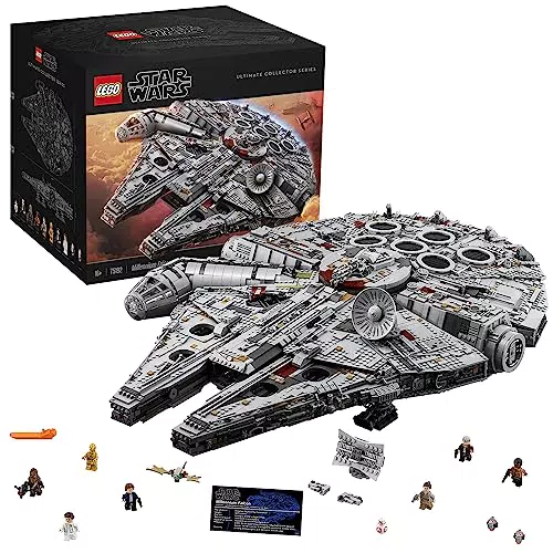 LEGO Star Wars Millennium Falcon Bauset für Teenager und Erwachsene 75192