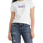 Levi's Damen The Perfect Tee T-Shirt mit Poster Logo