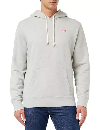 Levi's Herren Sweatshirt Hoodie, Do Not Use-eco Gray Hthr