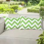 Lewondr Wasserdichte Kissenbezüge für Outdoor-Couches, Dekorative Kissen