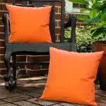 Lewondr Wasserdichte Kissenhülle mit UV-Schutz für Garten und Sofa