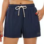 Libin Damen Sport Shorts 2 in 1 - Atmungsaktive Lauf- und Fitnesshosen