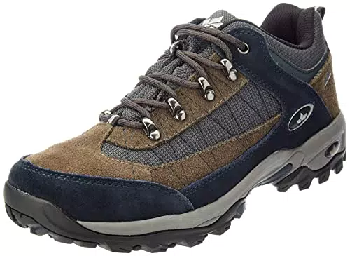 Lico Herren Santana Trekking-& Wanderhalbschuhe, Marine Grau