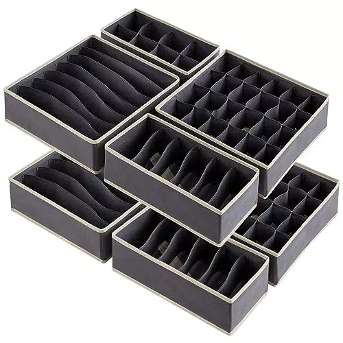 Lifewit Schrank Organizer für Unterwäsche und Dessous - Faltbarer Aufbewahrungsbehälter