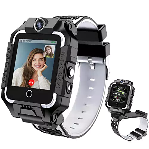 LiveGo Smart Watch für Kinder, 4G Sicheres Smartwatch mit Zwei Kameras