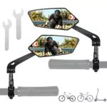 Lollanda HD 360° Verstellbarer Fahrradspiegel für E-Bike und Mountainbike