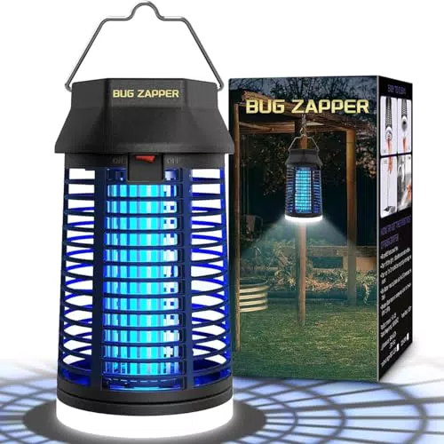 Lukasa Elektrischer Insektenvernichter mit LED-Licht für Innen und Außen